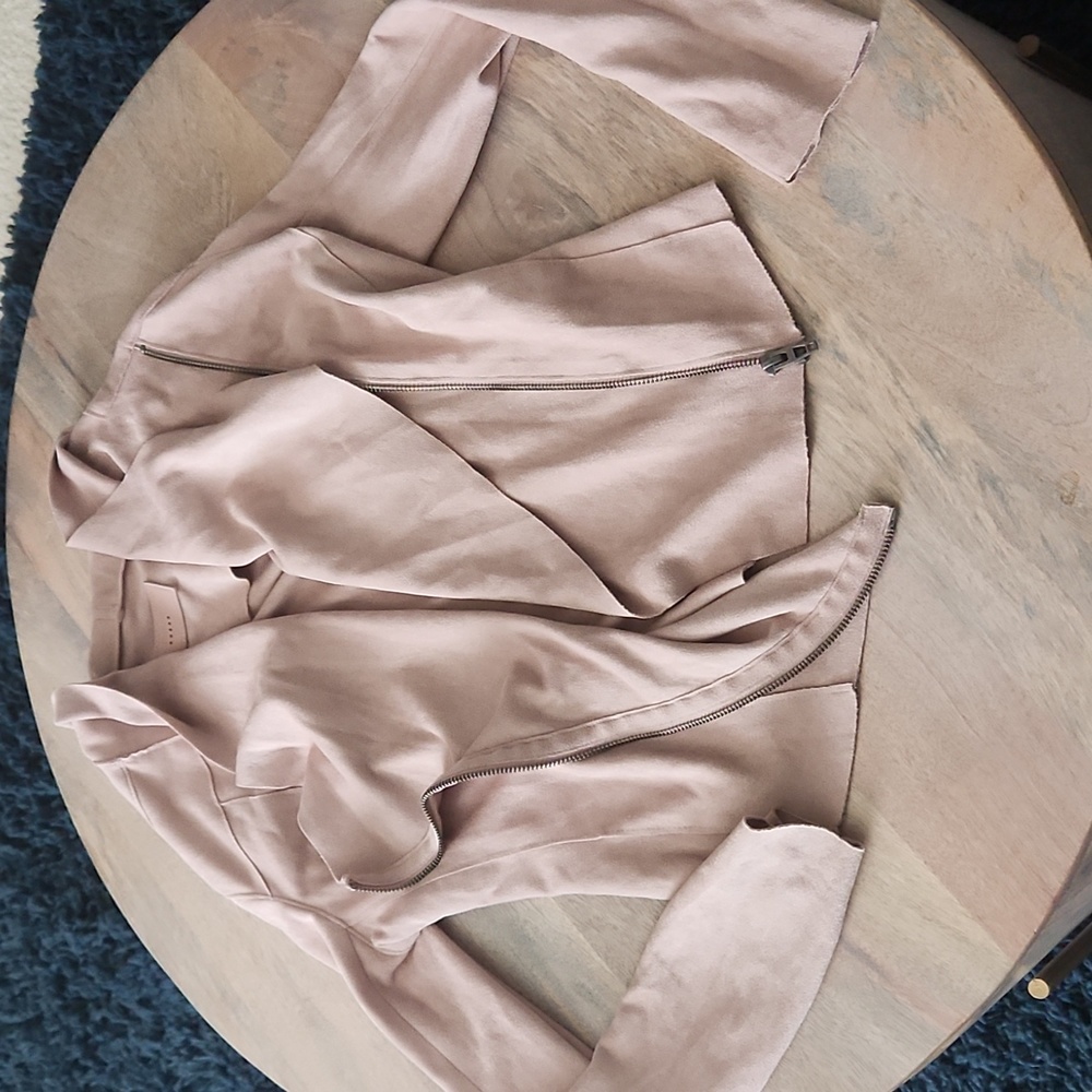 Blank NYC Faux Suede Jacket